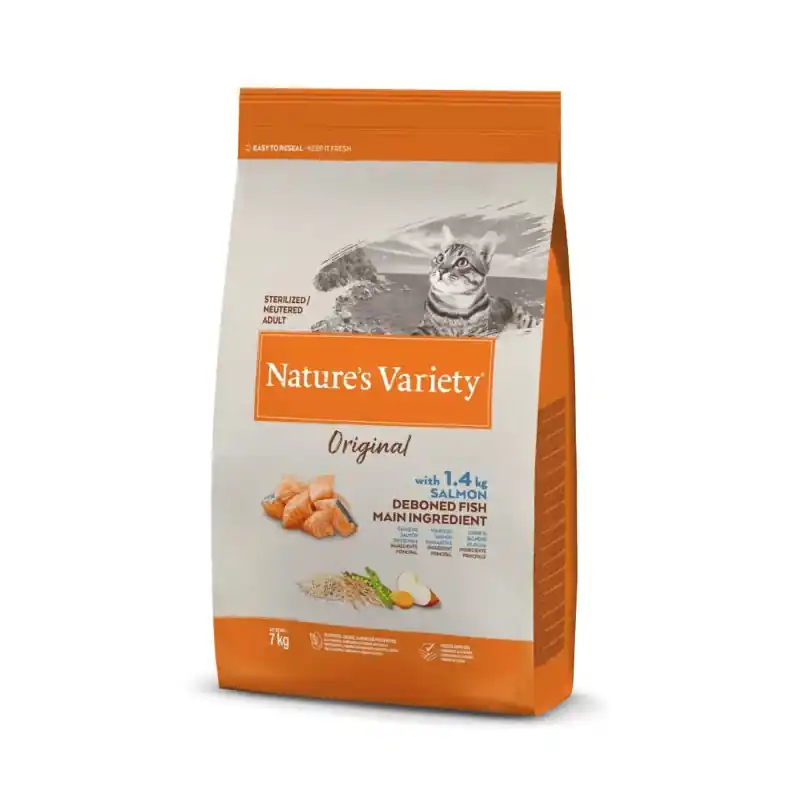Remise ORIGINAL STERILIZED SAUMON 7KG - NATURE‘S VARIETY