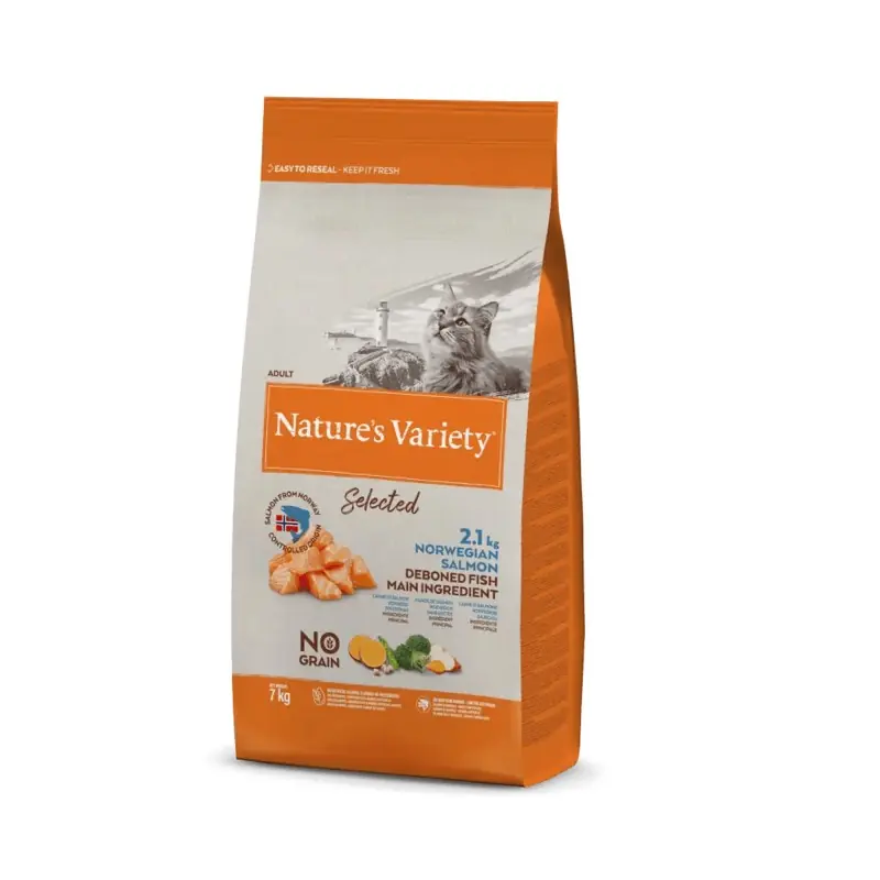 Offre Spéciale SELECTED SAUMON NORVÉGIEN 7KG - NATURE‘S VARIETY