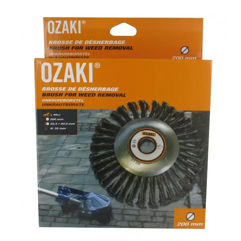 Prix Promo TETE BROSSE METALLIQUE DIAM.200MM