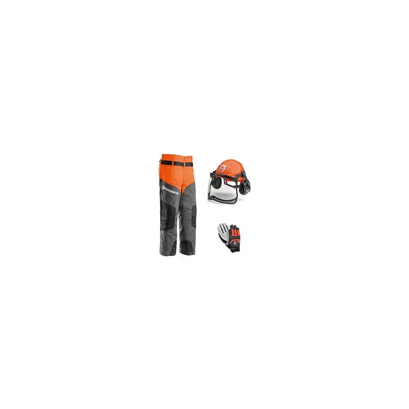 Usine Directe PACK EPI JAMBIÈRES + GANTS + CASQUE – HUSQVARNA