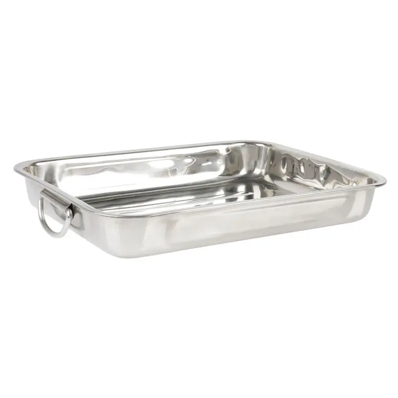 PLAT FOUR INOX 42X30X H6CM – CREALYS Authentique