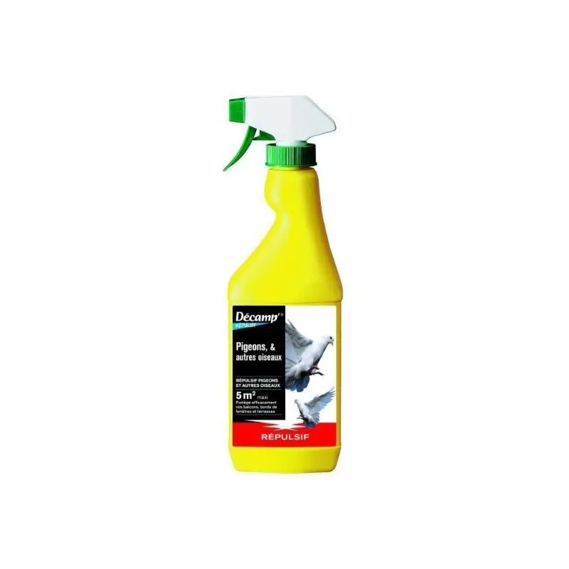 Expédition Rapide REPULSIF PIGEONS ET AUTRES OISEAUX 500ML – DÉCAMP‘