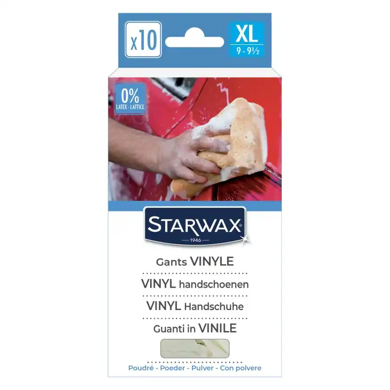 GANTS VINYL TAILLE XL X10 – STARWAX Meilleure Vente