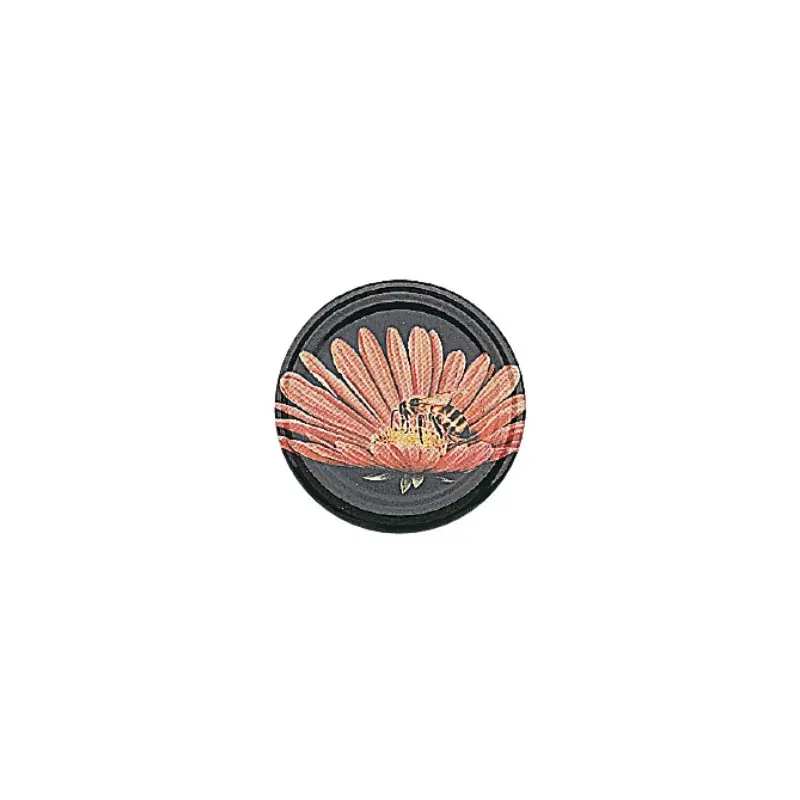 Nouvel Arrivage COUVERCLES Ø82MM FLEUR/ABEILLE X10
