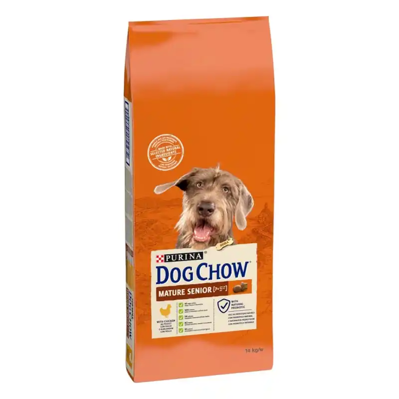 Prix Cassé DOG CHOW MATURE SENIOR CHICKEN 14KG