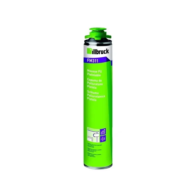 MOUSSE POLYURÉTHANE FM311 PISTOLABLE 750ML – ILLBRUCK Petit Prix