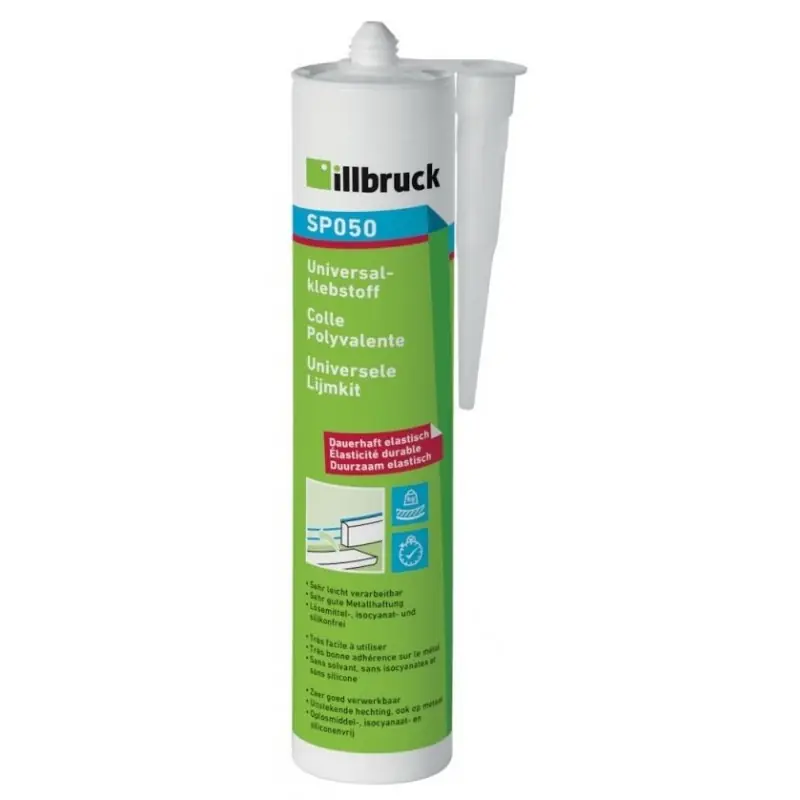 Livraison Express MASTIC COLLE FIXE TOUT SP050 GRIS 310ML – ILLBRUCK
