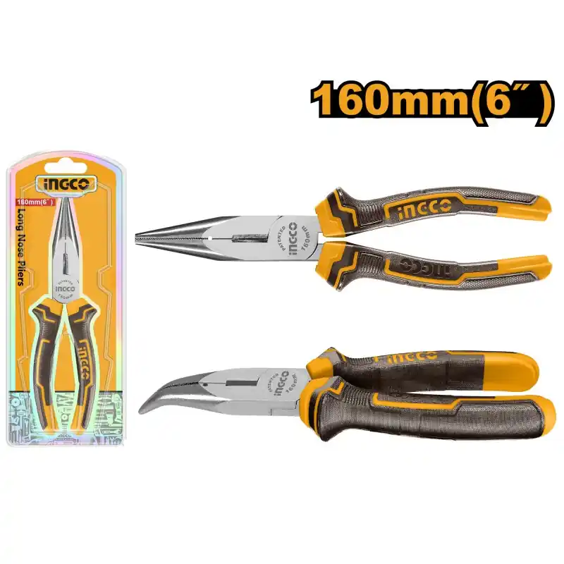 PINCE À BEC COURBÉ 160MM – INGCO Seulement Aujourd&rsquo;hui