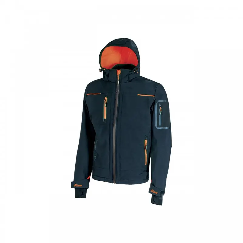SOFTSHELL HOMME SPACE DEEP BLUE – U-POWER Meilleure Vente