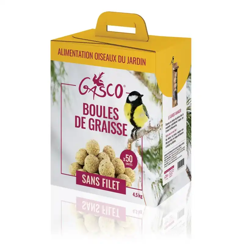 BOULE DE GRAISSE SANS FILET LOT DE 50 – GASCO Solde