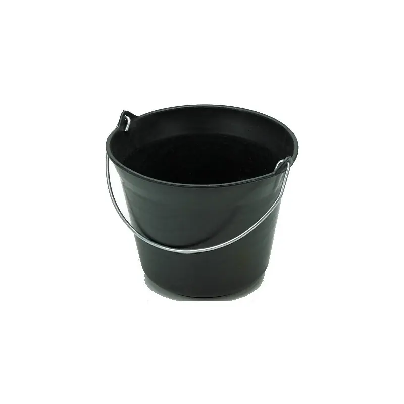 SEAU DE MAÇON 11L NOIR PLASTIQUE - MONDELIN Haute Qualité