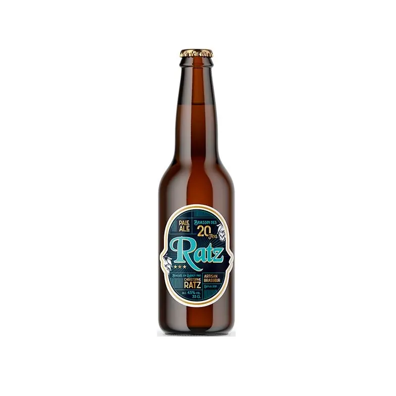 BIÈRE PALE ALE 33CL ARTISANALE BIO – RATZ Affaire À Saisir