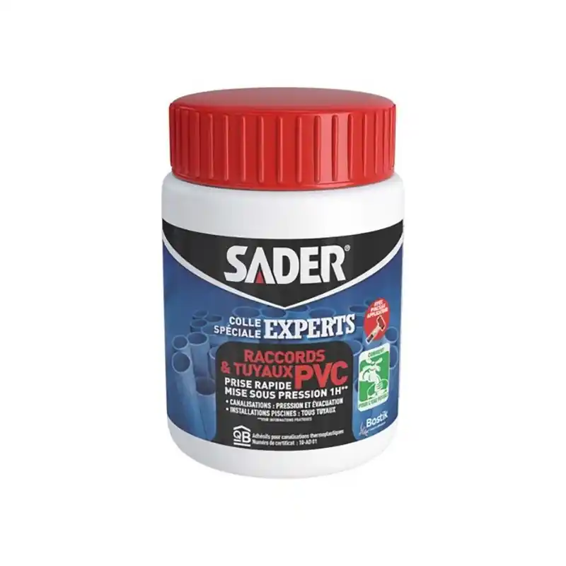 COLLE PVC RIGIDE – SADER Satisfait Ou Remboursé