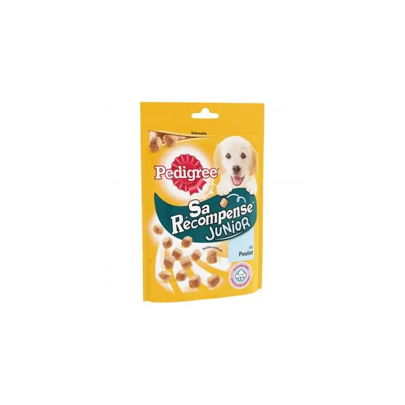 SA RÉCOMPENSE JUNIOR POULET 125G – PEDIGREE Meilleure Vente