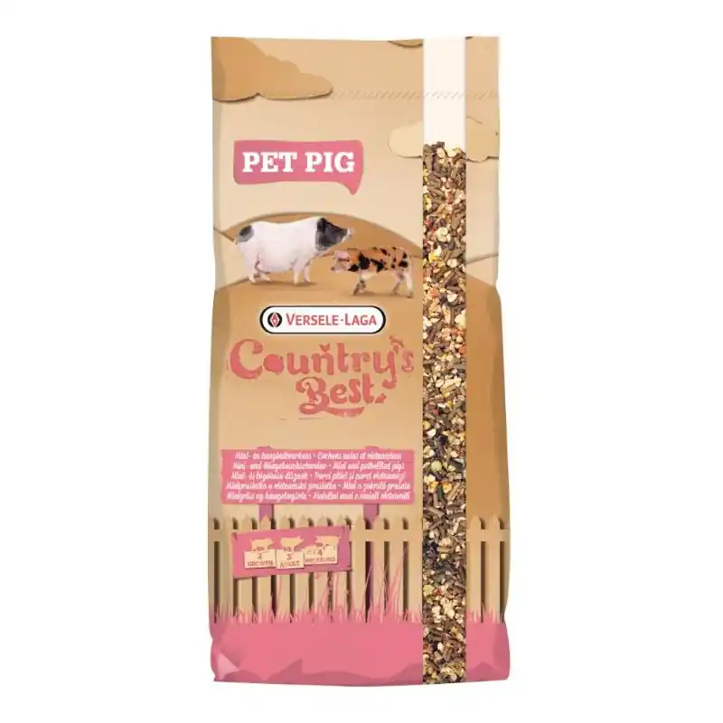MÉLANGE FLOCON PET PIG 17KG MUESLI COCHON NAIN – VERSELE-LAGA Quantité Limitée