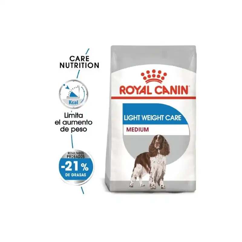 Nouveauté CROQUETTES MEDIUM LIGHT WEIGHT CARE 12KG – ROYAL CANIN